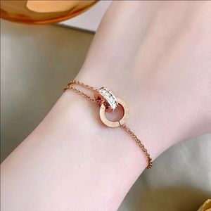 NEW Rose Gold Roman Numeral Bracelet